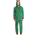 thumbnail image 4 of 2023 Christmas Family Matching Outfits Elk Ear Hooded Rompers Jumpsuit Adults Kids Clothing Set Pajamas Overall Xmas Family Look, 4 of 4