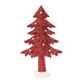 thumbnail image 1 of Adorno de árbol de Navidad en miniatura, pequeño árbol artificial de invierno para fiestas en interiores. 20 cm, 1 of 9