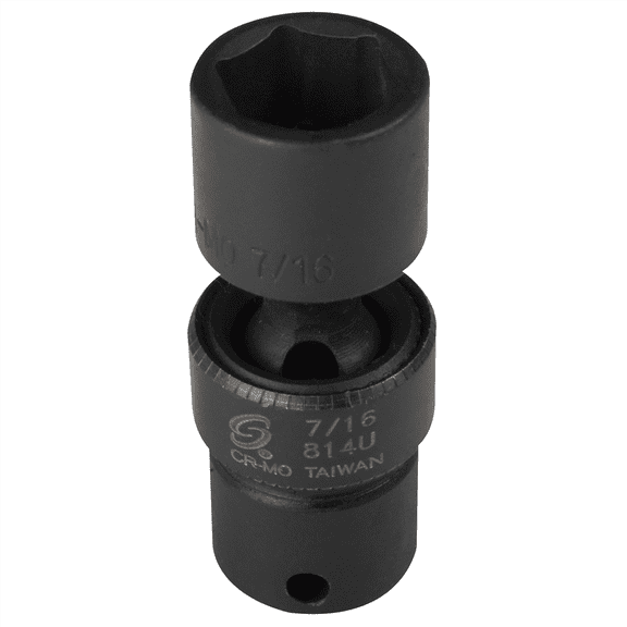 SUNEX SOC 7/16 1/4D IMP UNIV 6PT