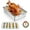 Silver, variant on Roasting Pan with Racks, Small Stainless Steel Turkey Roaster with V-Shaped & Cooling Rack for Oven, 14 Inch Nonstick Deep Broiler Pan with Handles for Baking Chicken Lasagna Meat, Heavy Duty