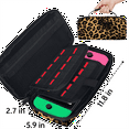 thumbnail image 3 of Herdesigns Leopard Cheetah Print Carrying Case for Nintendo Switch 2 with 20 Game Card Slots, Portable Travel Carry Case for Accessories and Console, 3 of 8