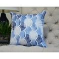 thumbnail image 2 of Simply Daisy, 26 x 26 inch, Zircoland , Geometric Print Pillow, Red, 2 of 2