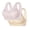 Pink, variant on Bralettes for Women Lace Bralettes for Women Plus Size 2PCS Supportive Bras Wirefree Plunge Ultra Light Full Coverage Bras Solid Hollow Out Underwear for Ladies Hiking XXXL Pink