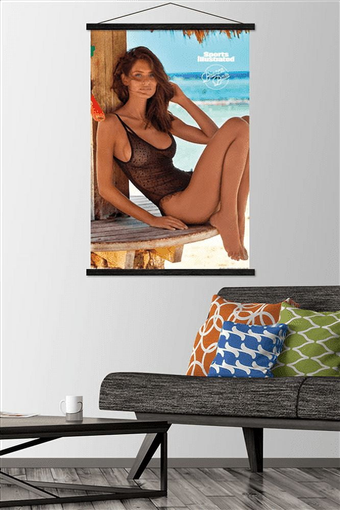 Sports Illustrated: Swimsuit Edition - Bianca Balti 18 Wall Poster with Magnetic Frame, 22.375" x 34"