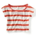 thumbnail image 3 of Aeropostale Womens Cropped Ss Graphic T-Shirt, Orange, Juniors, X-Large, 3 of 3