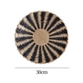 thumbnail image 3 of Woven Tapestry,Woven Wall Hanging Decor Decorative Indoor, Craft Rustic Unique Pastoral Simple,Natural Tapestry Pendant Handmade Durable Round,Living Room Bedroom Kitchen Style B Zulema tapiz tejido, 3 of 7