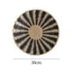 thumbnail image 3 of Cestas tejidas para decoración de pared, cuencos, bandejas, cestas colgantes decorativas estilo pastoral Negro 30cm Blanco 20cm, 3 of 9