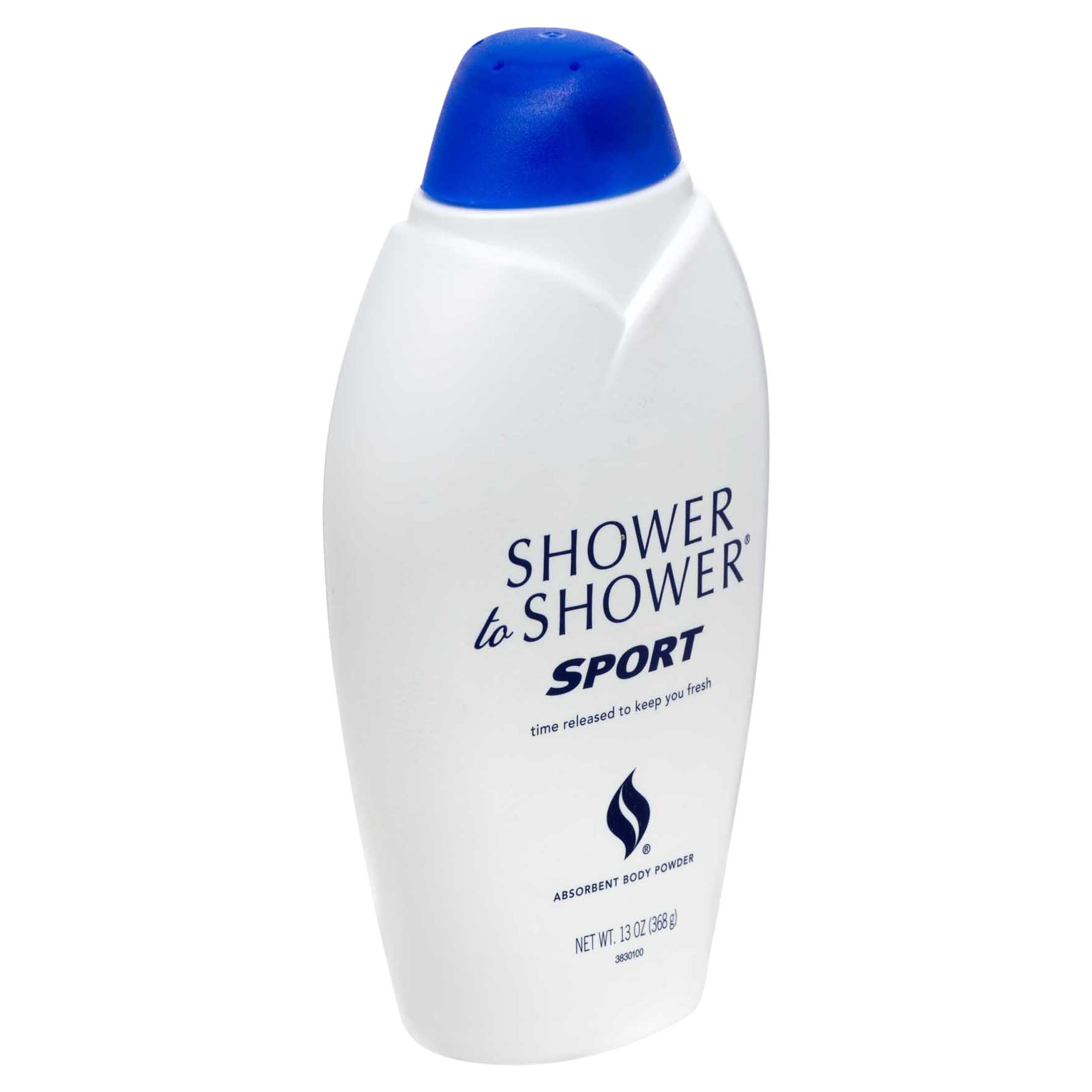 Shower to Shower Sport Absorbent Body Powder, 13 oz