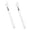 White, variant on 2 Pcs Telescopic Teacher Pointer Finger, Retractable Hand Pointer Teacher Pointers for Classroom, Mini Extendable Pointer Finger Pointer Stick Elementary School Kindergarten Teacher Supplies (White)