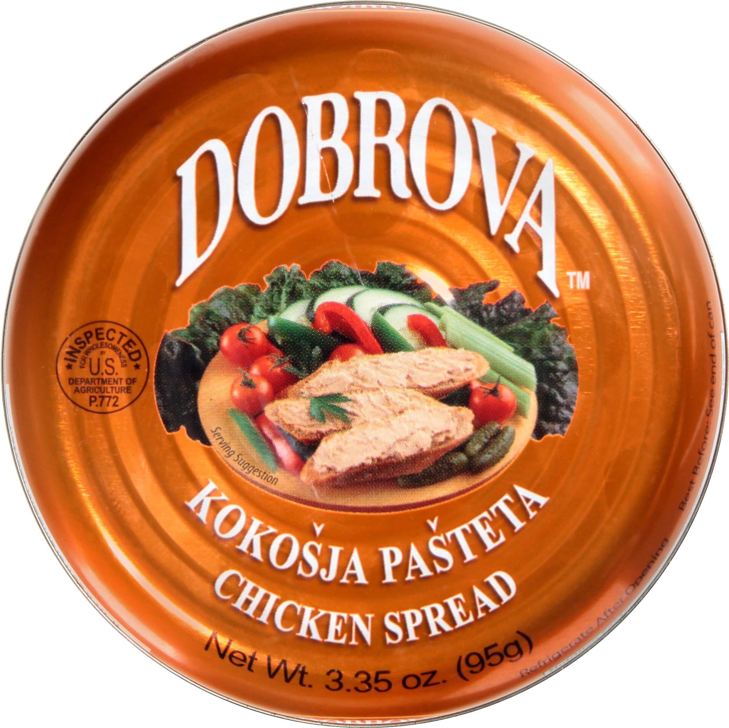 (4 pack) Dobrova Kokosja Pasteta