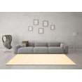 thumbnail image 3 of Ahgly Company Indoor Square Solid Brown Modern Area Rugs, 5' Square, 3 of 4