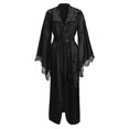 thumbnail image 6 of Lindreshi Robes for Women Clearance Women Lace Satin Sleepwear Kimono Nightdress Lingerie Camisole Casual Pajamas, 6 of 6