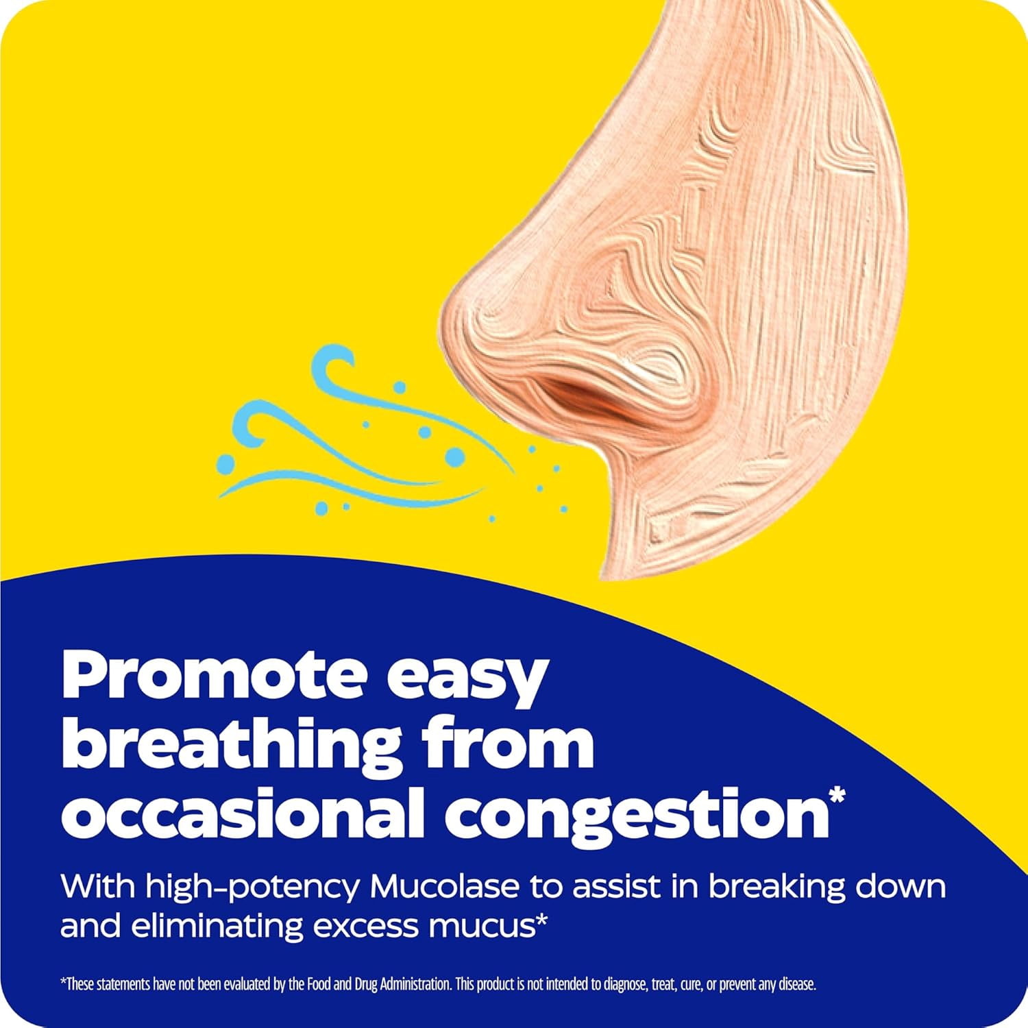 Enzymedica, MucoStop, Non-Drowsy Enzyme Support for Occasional Congestion Relief, 96 Capsules