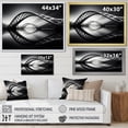 thumbnail image 4 of Designart "Grey Bridge Steel Euphony Charcoal I" Architecture Floater Framed Wall Art Print, 4 of 7