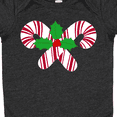thumbnail image 4 of Inktastic Candy Canes and Holly Christmas Boys or Girls Baby Bodysuit, 4 of 5
