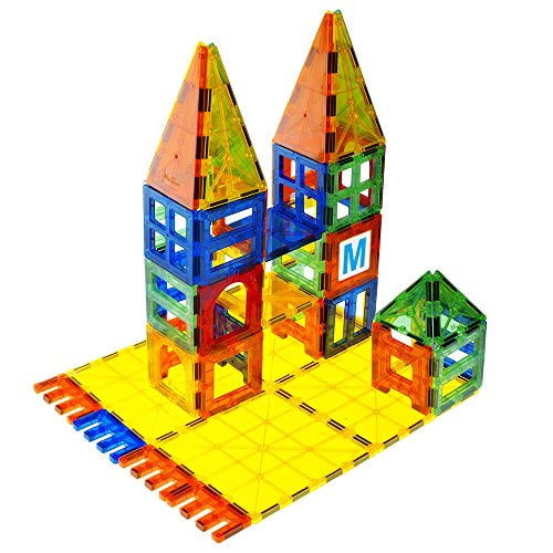 120 piece magnetic tile set