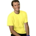 thumbnail image 1 of Hanes Mens 5.2 oz HEAVYWEIGHT Short Sleeve T-shirt, M, Yellow, 1 of 3