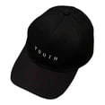 thumbnail image 1 of Guardurnaity Novedad de verano, gorra de béisbol para hombres y mujeres, gorra bordada, letras para jóvenes, eventos, equipo, sombrero para Sombreros Negro, 1 of 6