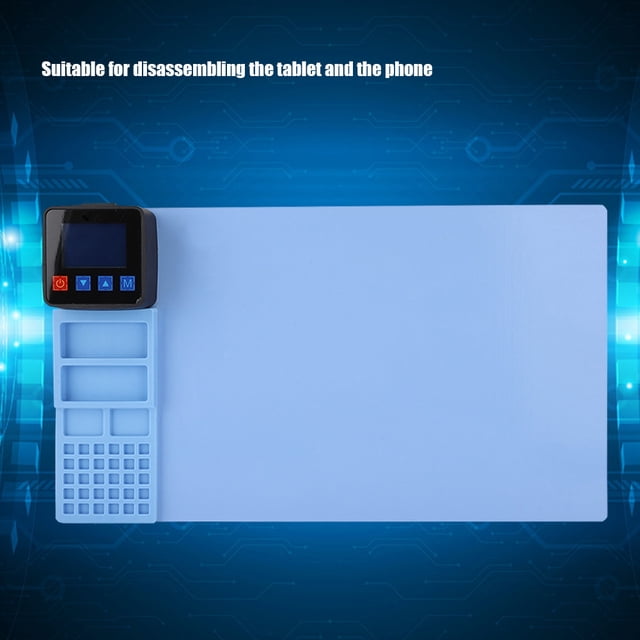Dispositivo de eliminación de pantalla herramienta de reparación de teléfonos móviles de larga duración 110-240 V con un compartimento de almacenamiento para tabletas para ANGGREK Otros