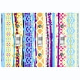 thumbnail image 1 of Metal Light Switch Plate Cover Colorful Ethnic Aztec Tribal Art Pattern SFR066, 1 of 13