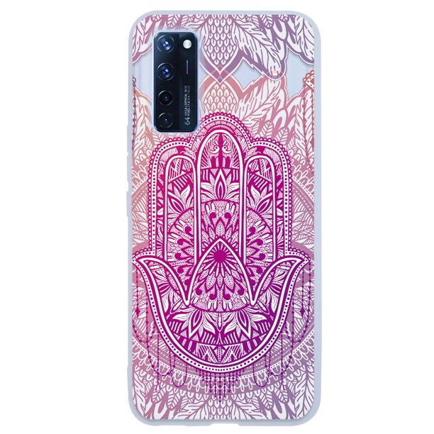 Funda Para ZTE Axon 20 Mano de Fátima Rosa, Uso Rudo, InstaCase