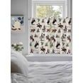 thumbnail image 3 of Western Cowboys Living Room Curtains 2 Panel, Beige Vintage Country Cactus Cafe Window Treatment, Farmhouse Bedroom Bathroom Kitchen Curtains Drapes 104"x54", 3 of 6