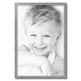thumbnail image 2 of ArtToFrames 20x30 Inch Silver Picture Frame, This Silver Wood Poster Frame is Great for Your Art or Photos, Comes with 060 Plexi Glass (4319), 2 of 8