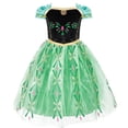thumbnail image 1 of Anna Robe pour Filles Costume Enfant Robe de Princesse Déguisement Cosplay Robe de Fête pour Enfants, 1 of 7