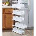 thumbnail image 1 of Slim Kitchen Storage with Five Slide-Out Drawers for Pantries, Gaps, Bathrooms, 1 of 2