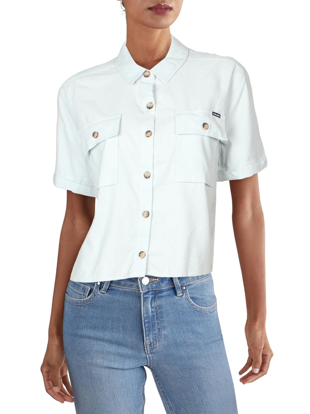 Volcom Womens Juniors Corduroy Short 