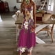 thumbnail image 2 of Vestidos de Verano de las Mujeres sin Mangas Estampados Colgantes, Estilo Casual Suelto para las Vacaciones, la Fiesta Y el Uso Diario de Primavera, 2 of 5