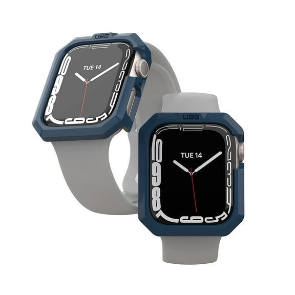 UAG Compatible Apple Watch Case, 45mm, iWatch Series 7, Scout Rugged Military Grade Protective PC Bumper Case, Mallard