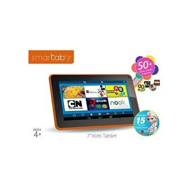 Smartab STJR76OR 7'' Kids Tablet With Disney Apps, Games & Books