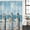 White Gray Green Gray, variant on Beach Seagull Shower Curtain Set - 72" x 78" Washable Bathtub Curtain with 12 Hooks, Birds Rustic Wood Watercolor Painted Waterproof Fabric Stall Shower Curtains for Bathroom/Bathtub Décor