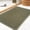 Green, variant on Bailu Waffle Bath Mat Rug, Super Absorbent Non-Slip Bath Mat, Bathroom Rug for Bathroom Floor Next to Tub, 17" x 24", Khaki