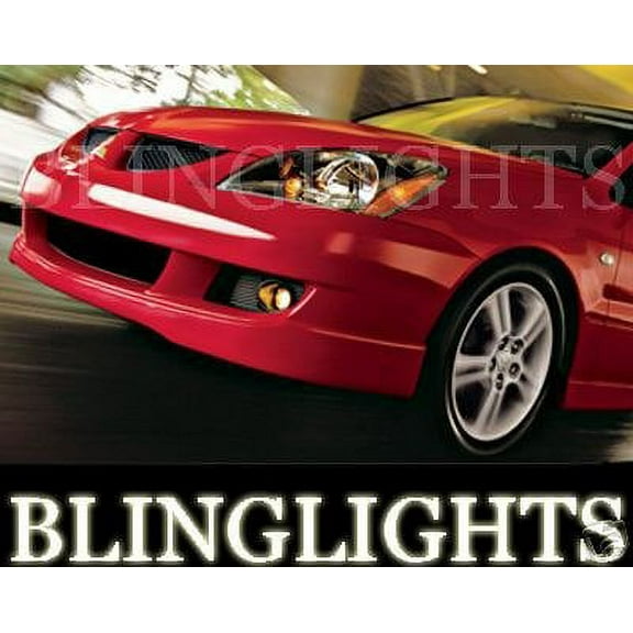 For 2002 2003 2004 2005 2006 2007 Mitsubishi Lancer Xenon Foglamps Fog Lamps Driving Lights Kit