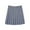 Gray, variant on yillto Women's Plus Size Plaid Skirts Pleated High Waist A Lined Causal Mini Skater Skirts M-XXXXL