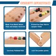 thumbnail image 2 of Jokers and Marbles Board Game,Real Beech Wooden Marble Game for 2-8 Player,Best Family Board Game for Game Nights,Holidays and Casual Social Gatherings, 2 of 6