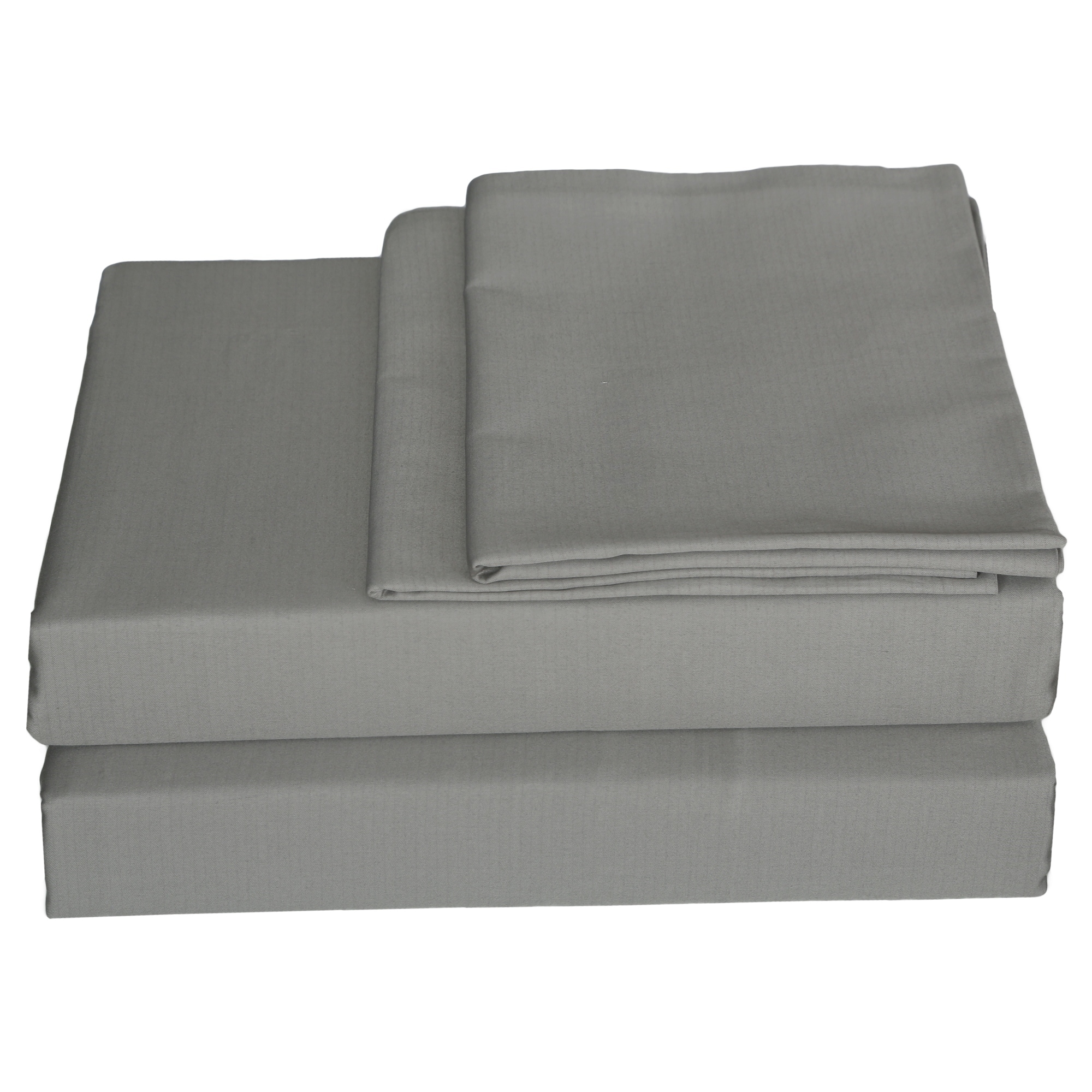 Just Linen 300 Thread Count Cotton Sateen Sheet Set With Deep Pocketed ...