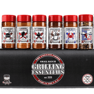  The Spice Lab BBQ Barbecue Spices and Seasonings Set -  Ultimate Grilling Accessories Set - Gift Kit for Barbecues, Grilling, and  Smoking - Great Gift for Men or Gift for