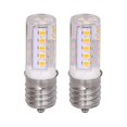 thumbnail image 1 of Nobranded Bombilla Led E17 Wtintell Equivalente A Una Bombilla Halógena De 40 Vatios Bombilla Regulable Para Microondas Y Máquina De Fumar Ac110-130V 4W Blanco Cálido 3000K (Paquete De 2), 1 of 1