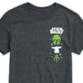thumbnail image 3 of Star Wars - The Mandalorian Mando Icons - Men's Short Sleeve Graphic T-Shirt, 3 of 5