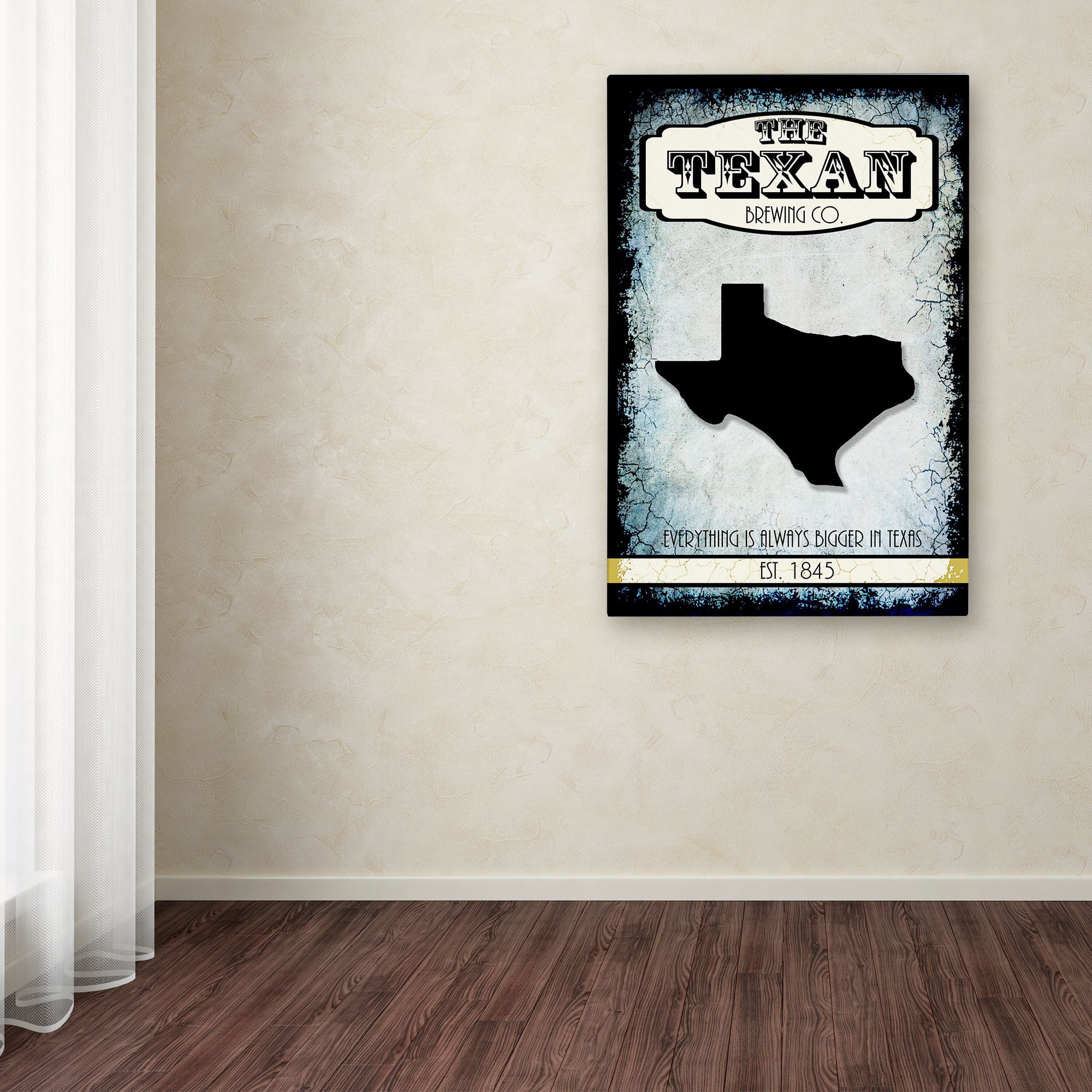 Trademark Fine Art 'States Brewing Co Texas' Canvas Art by LightBoxJournal