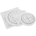 thumbnail image 3 of 4pcs Rope Weaving Board DIY Bracelet Loom Rope Braiding Disc Winding Rope Device Weaving Tools (150mm Round 10mm Round 150x150mm Sqaure 100x100mm Sqaure), 3 of 7