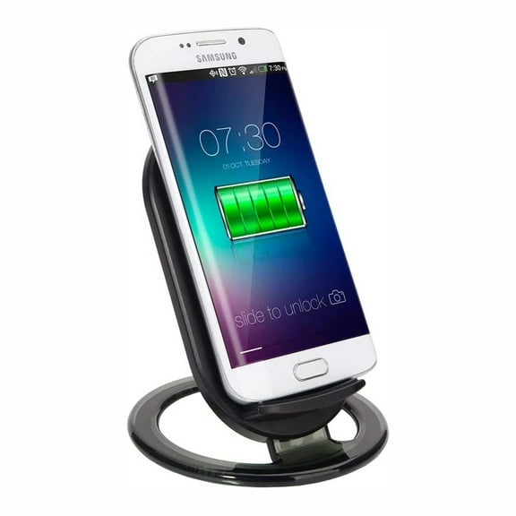 Wireless Charger for CAT S62 Phone - 15W Fast Stand Detachable 2-Coils Charging Pad Slim K1O