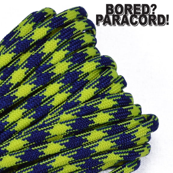 Bored Paracord Brand 550 lb Type III Paracord - Wolverine 50 Feet