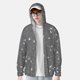 thumbnail image 2 of Balery Airplane Routes Around The World Sudadera ligera de manga larga con capucha y protección solar UPF 50+ para hombre y mujer, ideal para pesca y running-XX-Large, 2 of 7