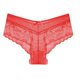 thumbnail image 1 of Ropa interior para mujer Bikini invisible sin costuras Ropa interior de encaje Bragas con cobertura de media espalda, paquete de 5, rojo, M Feliz Sencillez, 1 of 5