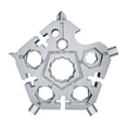 thumbnail image 1 of Llave inglesa 23 en 1 Copo de nieve Multiherramienta Pentagonal Copo de nieve Llave Multiherramienta Abrebotellas Destornillador Kit Herramienta de bricolaje manual Herramienta de aventura para viaje Irfora Llave inglesa, 1 of 7
