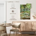 thumbnail image 4 of Elephant Stock Waterlily Pond Green Harmony Wall Art - Vertical Canvas Wall Art - Hallway Wall Decor - Architecture Canvas - Brown And Green Decor By Claude Monet - 8" x 12", 4 of 6